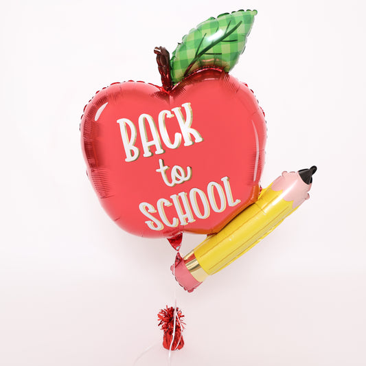 Back to School Apple Balloon, 31in